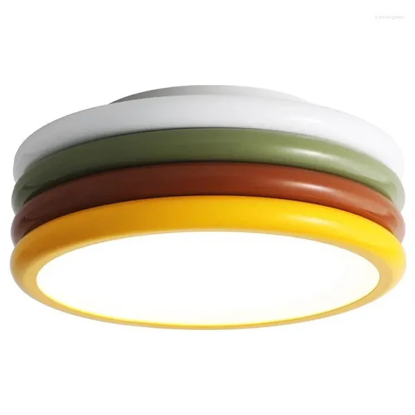 Luzes de teto Nordic Designer LED Lâmpada Corredor Varanda Lâmpadas Modernas Decoração de Quarto de Bebê Colorido Crianças Luz