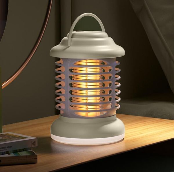 Лампа для уничтожения комаров, USB перезаряжаемая лампа от комаров, ловушка для насекомых, электрическая лампа для уничтожения насекомых, анти-москитная лампа, фонарь для уничтожения комаров