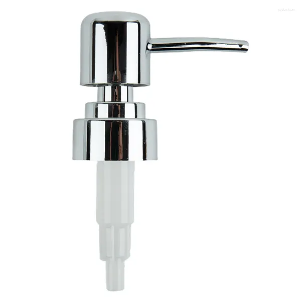 Dispensador de sabão líquido marca alta qualidade bomba cabeça tubo 1 pçs abs preto ouro pérola prata peças do banheiro conjuntos acessórios banho