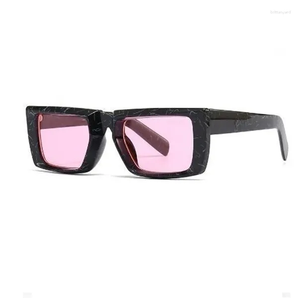 Óculos de sol vintage pequeno quadrado para homens mulheres designer de luxo retro óculos de sol unisex ins tons eyewear