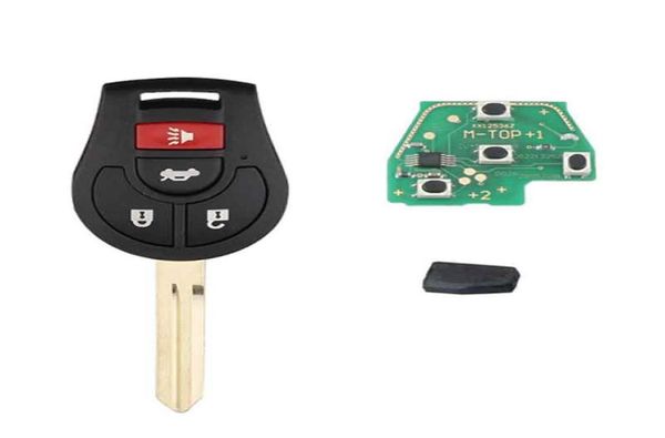 Дистанционный ключ 315 МГц для Nissan Rogue 20082016 для Nissan Versa 2012 2013 2014 2015 с чипом ID46, оригинальные ключи 58701664168258