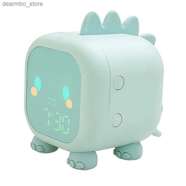 Orologi da tavolo da scrivania Sveglia intelligente per bambini computer tablet elettronico multifunzionale per il sonno vocale24327