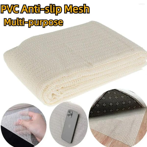 Teppiche ohne Schlupfteppich untergrüpfen Teppich Gripper Anti Slip Multi Purpose Liner Nicht-Matten-Mesh für Hartböden Kissen
