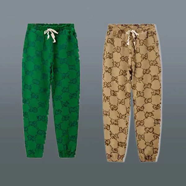 Herren-Designer-Herrenhosen, hochwertiger Jacquard-Stoff, vollständig bestickte Buchstaben, Freizeithosen, Jogginghosen, modische Hip-Hop-Hosen