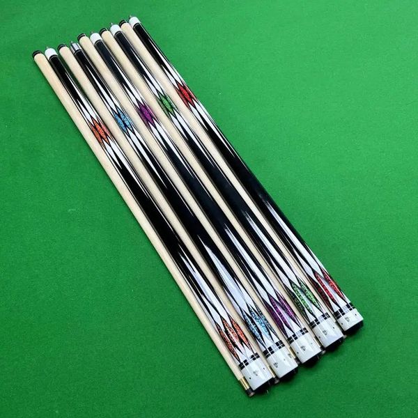 12 tragbare Billardqueues Profession Snooker Stick 240322