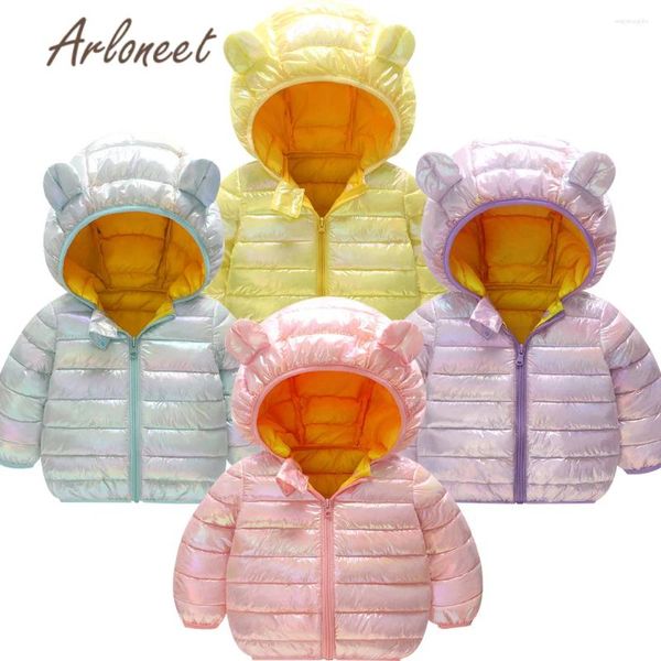 Daunenmantel Baby Kinder Wintermäntel Für Mädchen Jungen Jacke Lange Schneeanzug Mädchen Junge Mit Kapuze Reißverschluss Dicke Warme Kinder Jacken Outwear