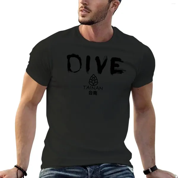 Polo da uomo Dive Bar Tainan T-shirt a maniche corte T-shirt da uomo