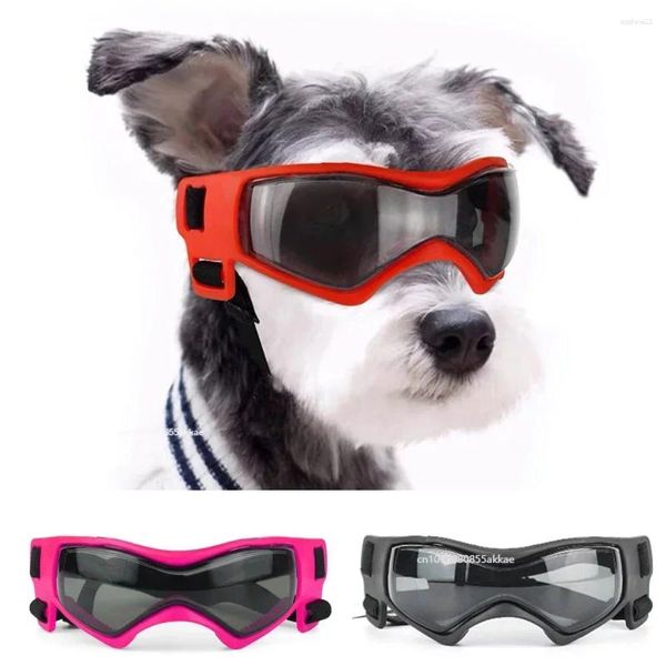 Óculos de sol para animais de estimação, óculos legais para cães, mascotas, acessórios para tosa, ciclismo ao ar livre, filhotes, médios, óculos schnauzer