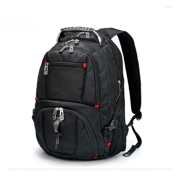 Rucksack 2024 Langlebiger 15-17-Zoll-Laptop 45L Reisetasche College-Büchertasche USB-Ladeanschluss Wasserdicht Multifunktional