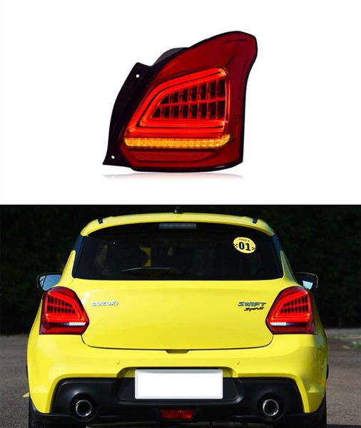 Fanale posteriore per auto per Suzuki Swift Indicatore di direzione a LED Fanale posteriore 2017-2021 Lampada di retromarcia freno di marcia posteriore