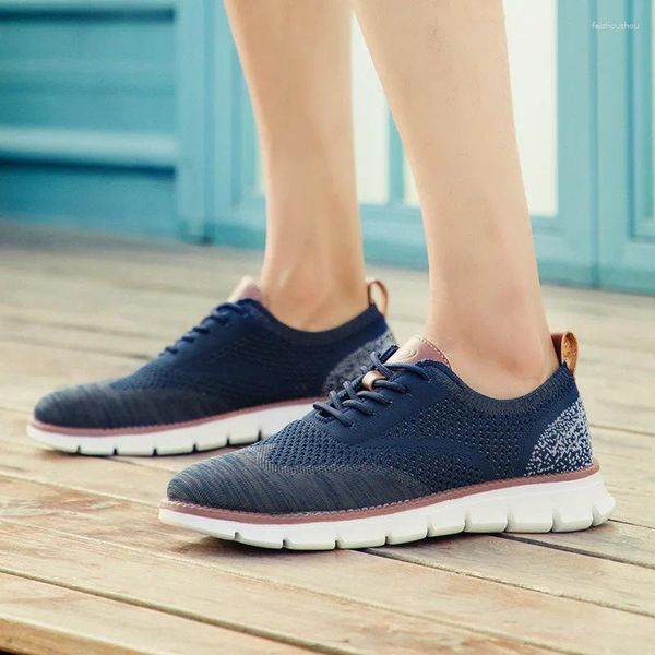 Casual Schuhe männer Plus Größe Sport Sommer Atmungsaktives Mesh Schuhe Koreanische Stil Anti-slip Spitze Up Turnschuhe Zapatillas de Hombre