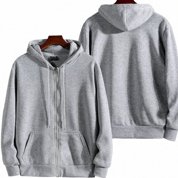 2023 novo zíper hoodies feminino/masculino fi lg manga moletom com capuz venda quente casual outono inverno sportwear roupas sólidas n092 #