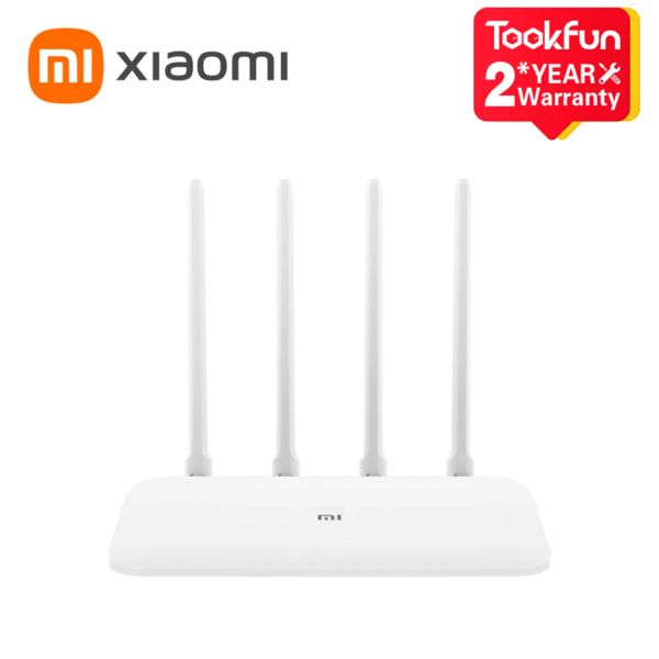 Yönlendiriciler Xiaomi Mi Yönlendirici 4a Gigabit Ağ Bağlantı Noktaları 2.4 / 5 GHz 128MB Tekrarlayıcı Harici Sinyal Ağ Amplifikatörü MI Ana Ebeveyn Kontrolleri