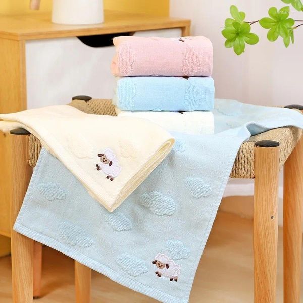 Handtuch Baby niedliche Tierkinder Badetücher Weich absorbierende Waschlappen Baumwoll Kinder geborene Badezimmer Dusche wischen Sie das Gesicht 50x26 cm