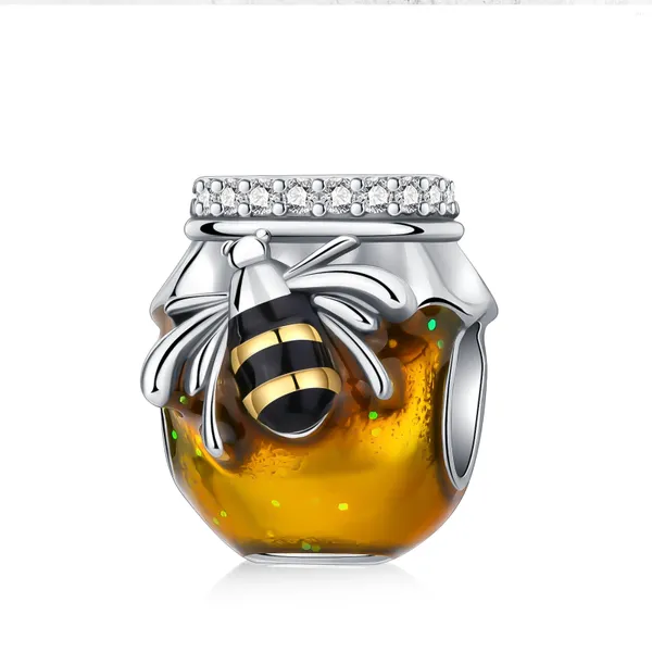 Lose Edelsteine 925 Sterling Silber Biene Honig Tier Serie Perlen Charm Fit Original Charms Armbänder Frauen DIY Schmuck Geschenk