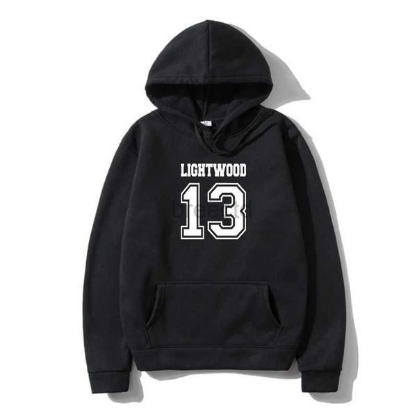 Moletom com capuz masculino 3787D Idris University Shadowhunters Outerwear Homens Lightwood 13 Herondale 91 Lightwood 89 Impressão Shor Hoody Us Plus Outono S 3 24328