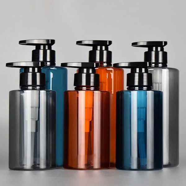 Set 12pcs x 300 ml da 500 ml contenitore per pompa per lozione shampoo vuota, bottiglia di plastica in ghiottone di plastica in ghisa di grande dimensione.