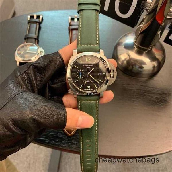 Orologi da uomo Paneraiss Panarai Orologio svizzero Serie Luminor Movimento completamente automatico Orologio da uomo di alta qualità Marchio Italia Sport Automatico Impermeabile Completamente in acciaio inossidabile