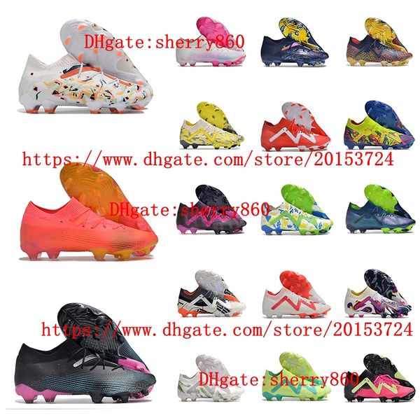 Scarpe da calcio alte FUTUREes 7 ULTIMATEes FG Cleats 2024 Scarpe da ginnastica Scarpe da calcio da uomo per esterni Neymares