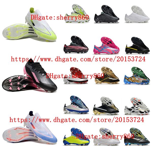 Scarpe da calcio Scarpe da calcio all'aperto Fes50es FG Calzini alti Tacchetti CRAZYFASTes STRUNGes + Per uomo Pelle morbida Comodo allenamento Maglia scarpe calcio