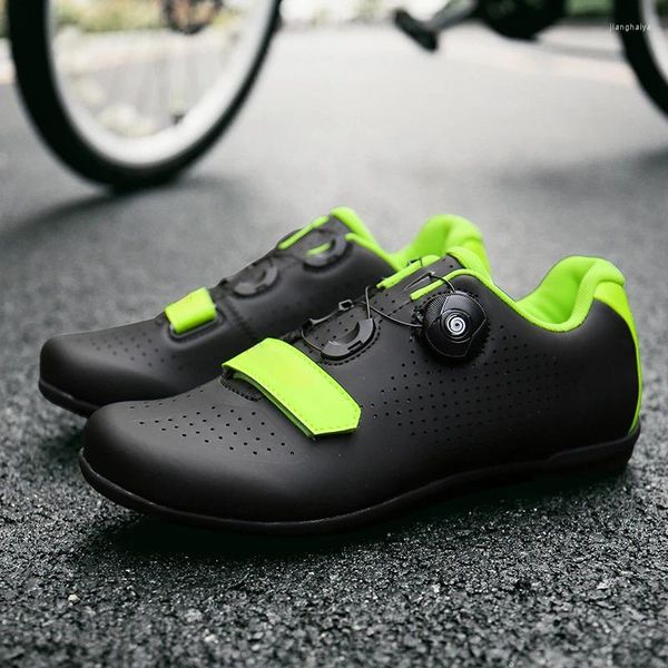 Sapatos de ciclismo masculino e feminino, bicicleta de estrada de montanha, ciclismo masculino