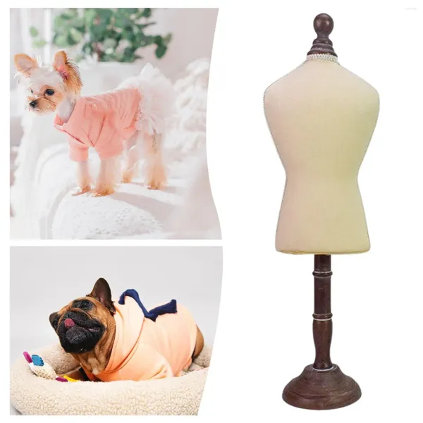 Vestuário para cães, vestido, manequim, joias, expositor, suporte para roupas de animais de estimação
