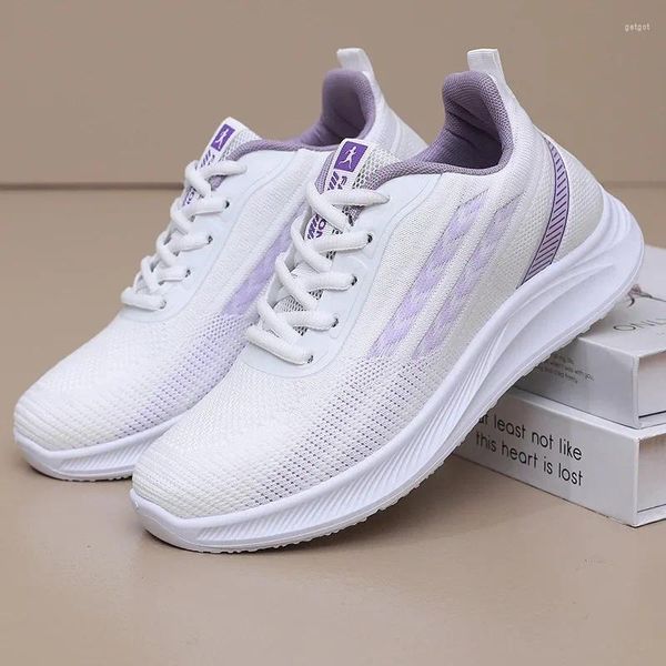 Scarpe casual Sneakers da corsa all'aperto Sport per donna Colori misti Scarpe da donna Primavera Autunno Comode Zapatos traspiranti