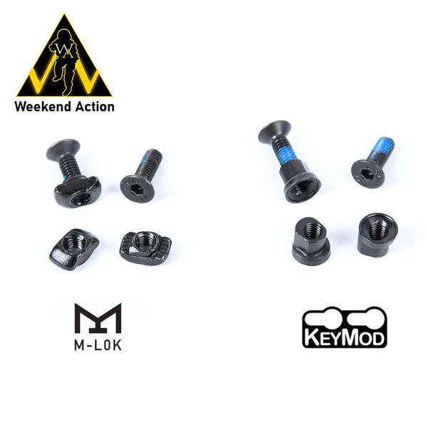 WA Tactical Mlok/Keymod System Ficeled Mlok/Keymod Woodguard Rail сочетается с аксессуарами для винтов и гайков