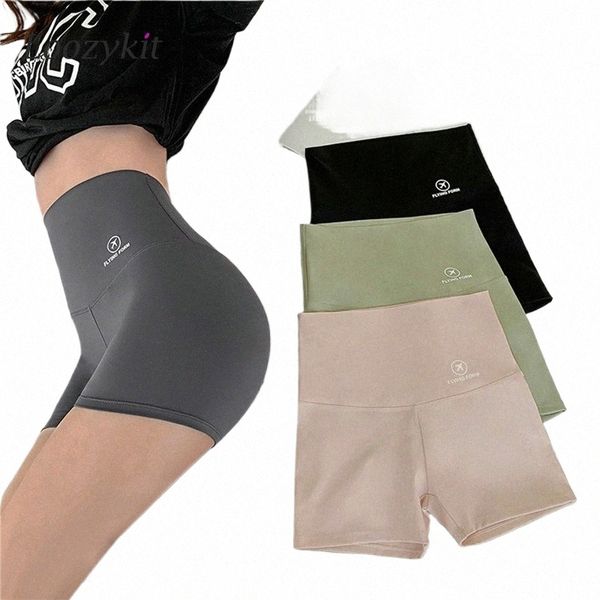 2023 Sport estivi Pantaloncini da yoga Donna Lettera Ricamo Pantaloncini da motociclista Donna Vita alta Casual Streetwear Elastico Biancheria intima femminile c3Em #