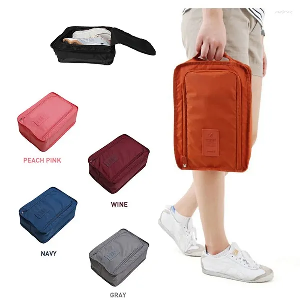 Borse portaoggetti Scarpe pieghevoli resistenti all'acqua per cubi da imballaggio da viaggio Valigie Organizer per fitness Uomini e donne