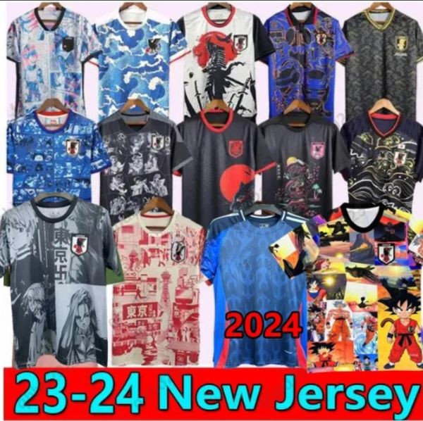 Futebol 24/25 Japão Camas do Japão Isagi Atom Minamino Hinata Kubo Itakura Mitoma Doan 2024 Mulheres uniformes japonesas Mulheres 2023 Camisa de futebol chinês Tsubasa