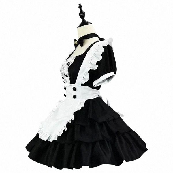 Sexy Neue Heiße Verkauf 2024 Japanische Dienstmädchen Outfit Rollenspiel Anzug Kleidung Halen Lolita Weibliche Männer Frauen Y9bJ #