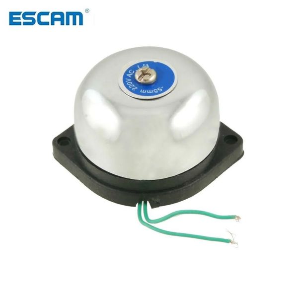 Campanello elettrico con gong per allarme antincendio ESCAM da 55 mm di diametro CA 220 V