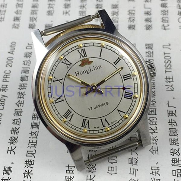 Kit di riparazione dell'orologio 32mm Prodotto in Cina HONGLIAN Manuale meccanico 17 numeri romani ebrei