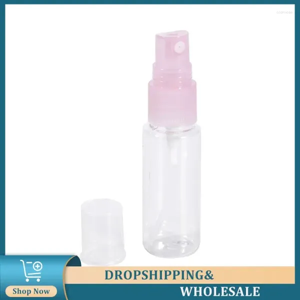 Sıvı sabun dağıtıcı 20 ml rastgele renk seyahat berrak plastik atomizer küçük mini boş sprey yeniden doldurulabilir şişe damlası