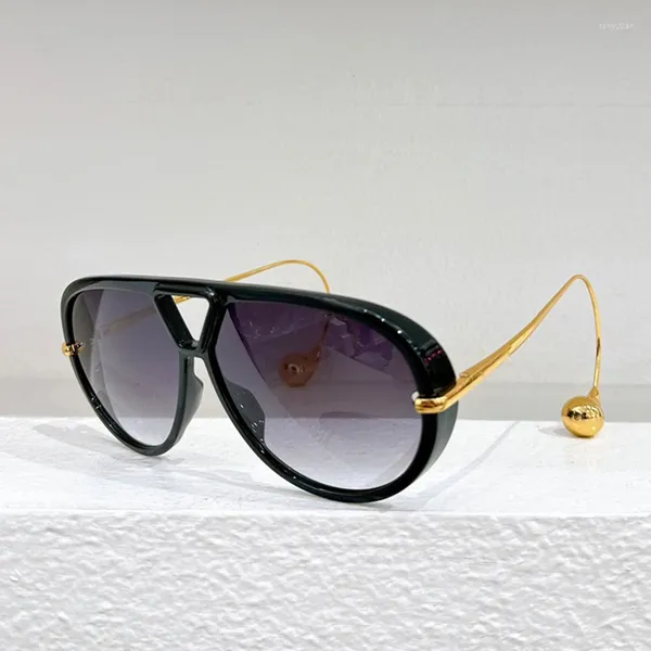 Солнцезащитные очки дизайнерские винтажные для женщин и мужчин модные очки из ацетата модные личности