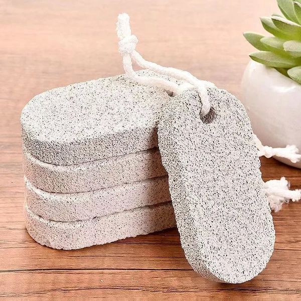 2024 PUMICE Stone Exfoliante piede di sfregamento dei piedi comoda Strumento di pedicure delicata pelle per la pietra di pompe esfoliante