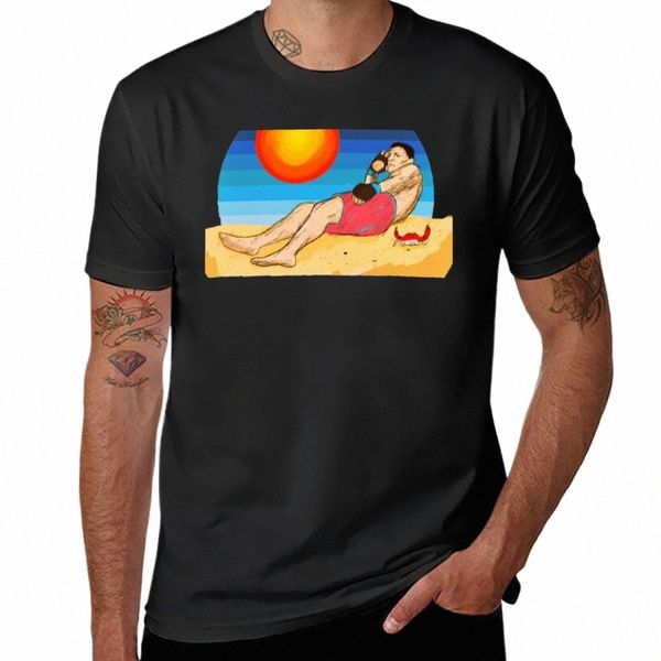nuovo NickBeached Diaz - Fight Island T-shirt tinta unita t-shirt ragazzi magliette da uomo allenamento camicia k4pW #