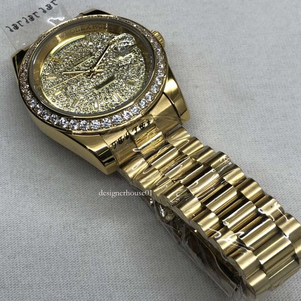 дизайнерские часы высокого качества, классические автоматические часы Laojia Log Double Li Zhu Jin Man Shi Ding, механические часы Rr017