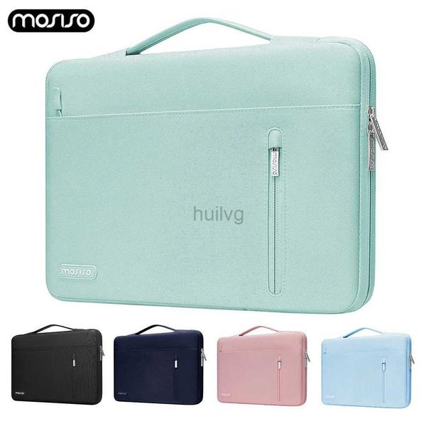 Capas para laptop Mochila MOSISO Bolsa de computador à prova de choque para MacBook Air Pro 13 14 15 16 polegadas Bolsa para notebook Dell HP Surface Lenovo 24328