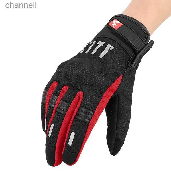 Taktische Handschuhe reflektierende Nachtsicherheit Dirtbike MTB Motorrad Motorradschutz Schießkampf Jagd Reiten Kämpfe YQ240328