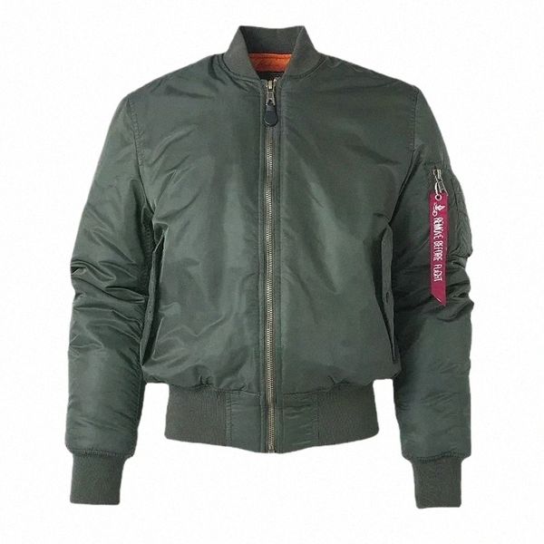 Herbst Winter Militärische Taktische Mantel Männliche Armee MA-1 Flug Bomber Jacke Baseball Varsity Feste Kurze Doppelseitige Jacke w1Ls #