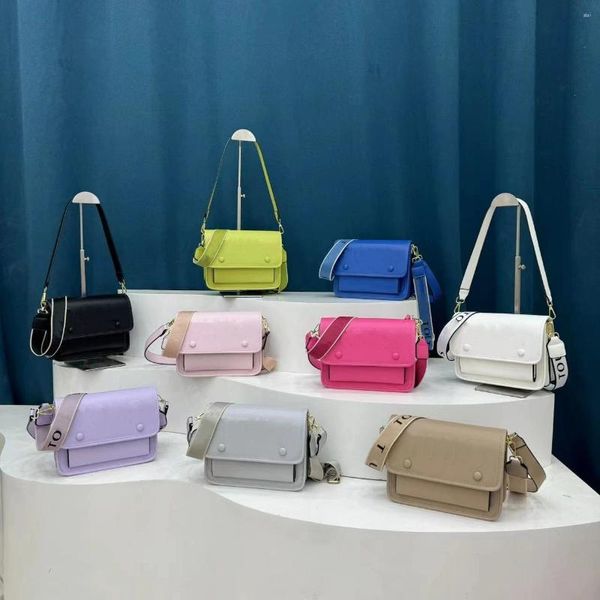 Duffel Bags bayanlar tote çanta düz renkli bilgisayar tek omuz crossbody pu deri kadın çanta İspanyol ayı yüksek kalite