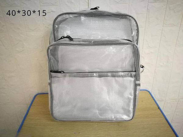 Depolama torbaları 40 30 15 Anti-Statik ve Alev Eşzamanlı PVC Mesh Korece Versiyon Bilgisayar Sırt Çantası
