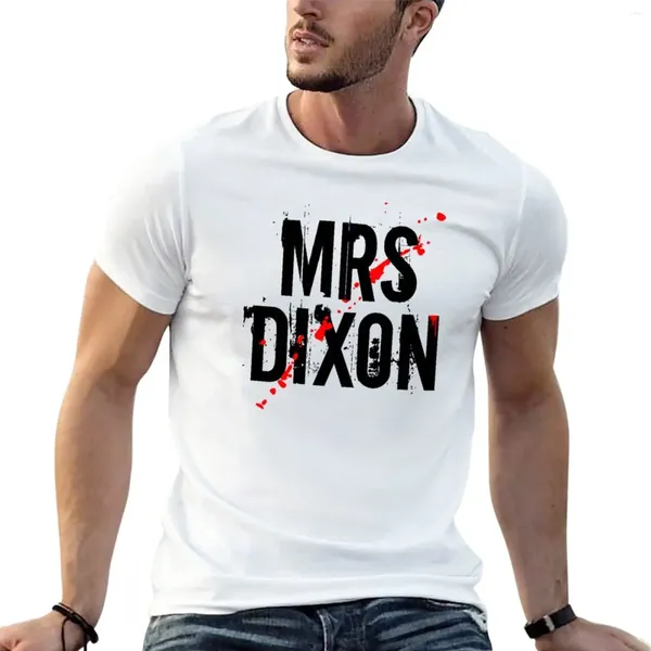 Polos masculinos MRS DIXON Camiseta Funnys Customs Tops Roupas Masculinas