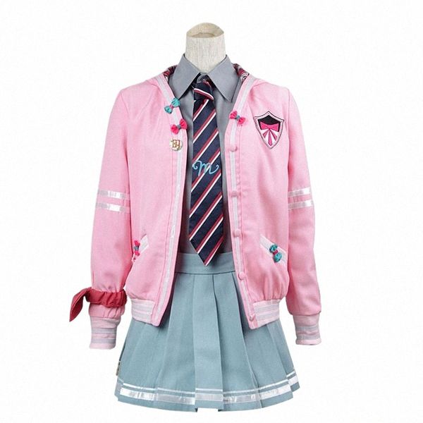 Voced Cosplay Anime Mikuku Maid Dr Parrucca Principiante Futuro Costume Cosplay Halen Party Pu Outfit per Donna Uomo m33Q #