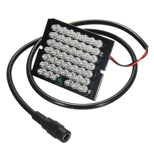 Nova dc 12v 48led ir 940nm visão noturna placa de iluminação infravermelha para câmera cctv segurança doméstica