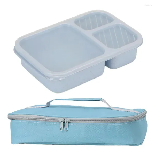 Isolierte Tasche für Geschirr, auslaufsicher, leicht zu transportieren, mikrowellensicher, ideal für Kinder und langlebig, auslaufsichere Lunchbox