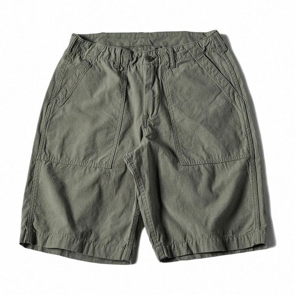 Non STOCK Sateen OG-107 Shorts Verão Estilo Militar Calças Cargo Masculinas Soltas Fit d7G9 #