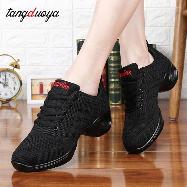 Scarpe da ballo donna Jazz suola morbida danza per latino moderno sneakers Hip Hop donna Zapatos De Bai